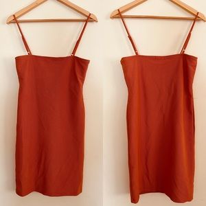 H&H | Spaghetti Strap Ribbed Mini Dress